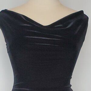 Star CCC Black Velvet Top M